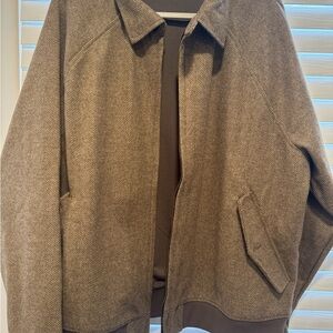 Banana Republic Men's Taupe Herringbone Jacket